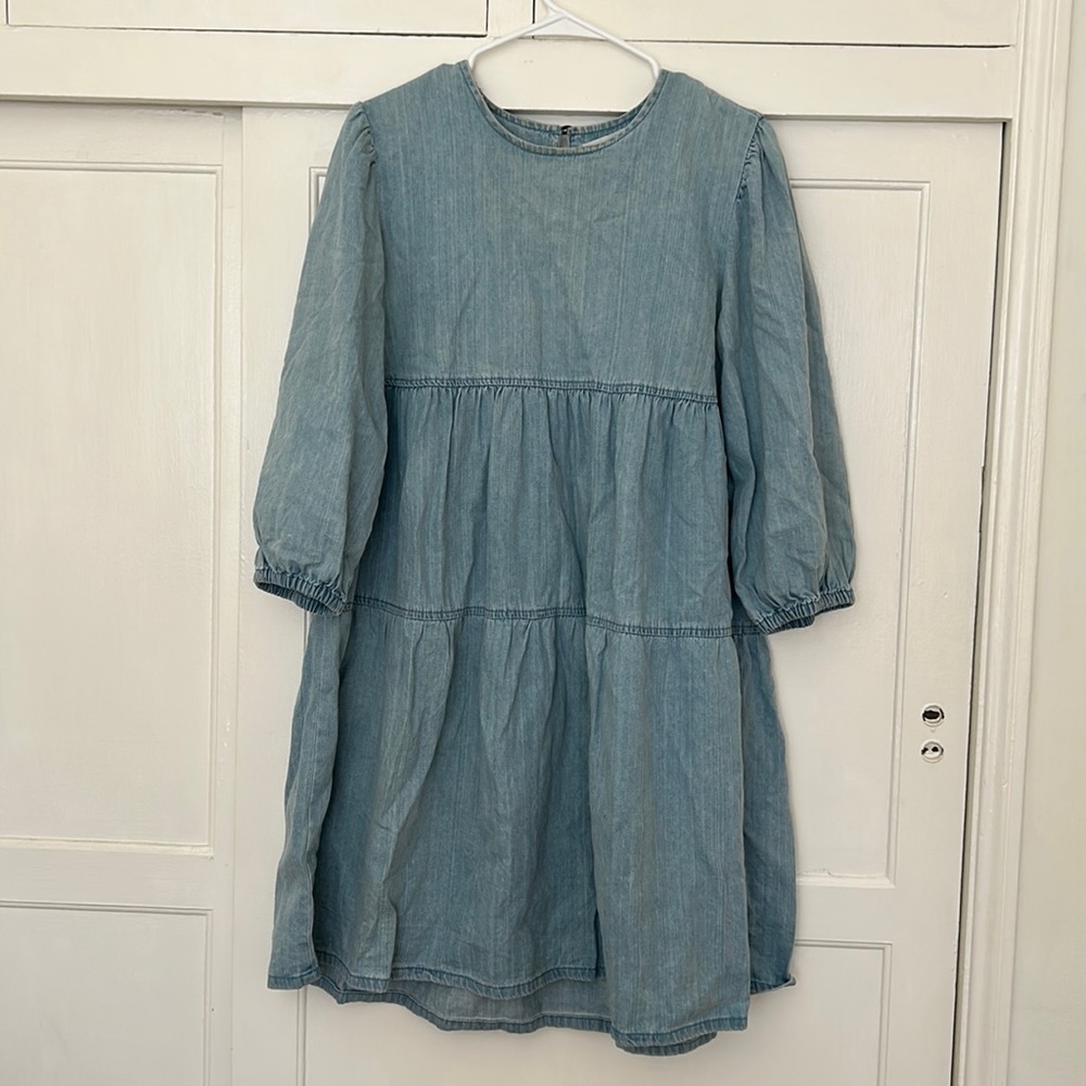 Mango denim dress, size 8